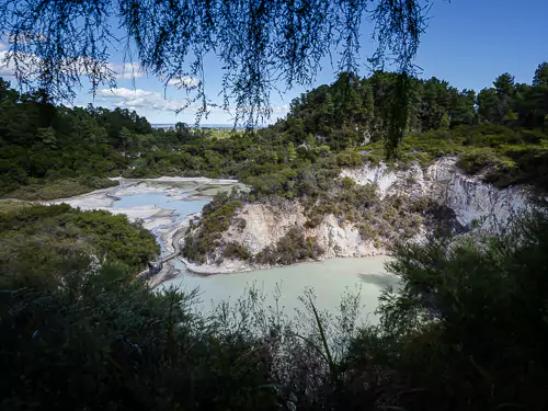 Rotorua’s Thermal Springs - Picture from one of the three walking paths