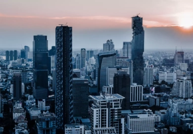 Bangkok Thailand Sunrise