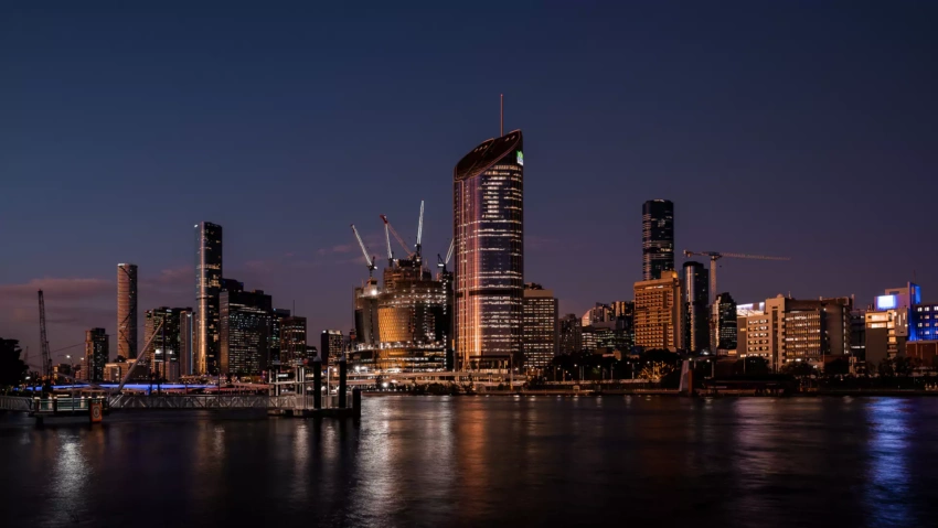 Brisbane Skyline by night