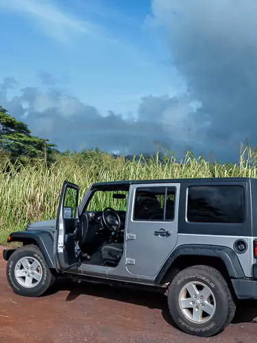 Jeep Wrangler on Kauai