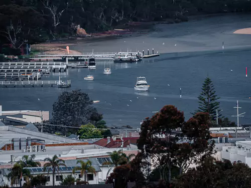 Merimbula View from Hillcrest Hotel
