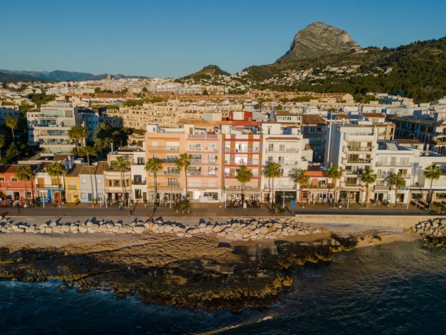Family Accomodation Javea Spain Cover Family accommodation Javea Spain from above